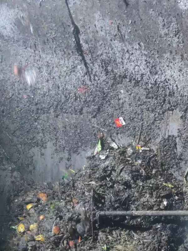 博野污水池清理